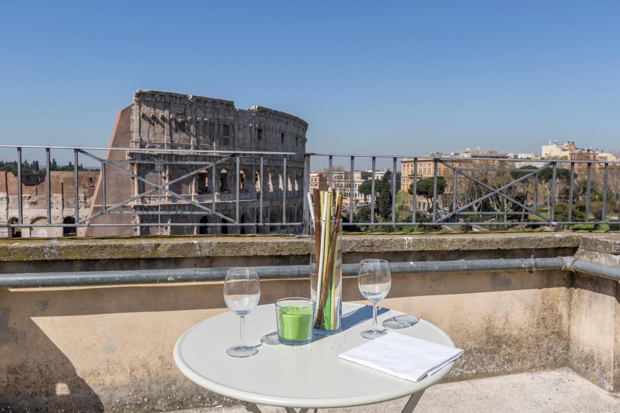 Eve Penthouse Colosseo Lägenhet Rom Exteriör bild