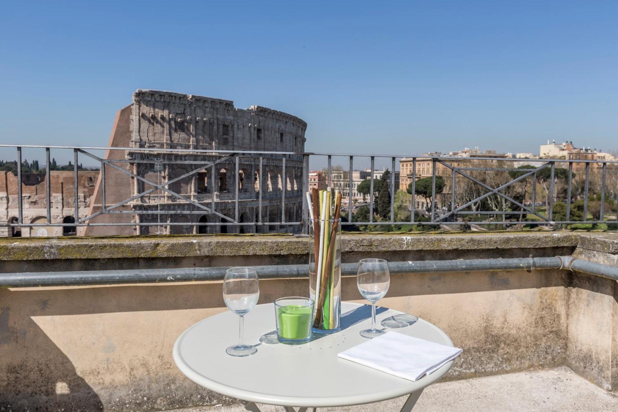 Eve Penthouse Colosseo Rom Exteriör bild